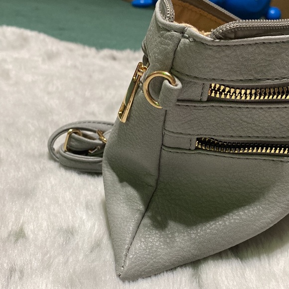 NWOT Nordstrom Small grey crossbody - Picture 15 of 15